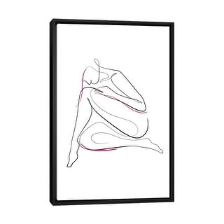 iCanvas "Woman Nude III" by Dane Khy Framed Canvas Print - Bed Bath